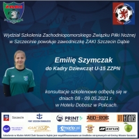 Powołanie do kadry dla Emilii Szymczak